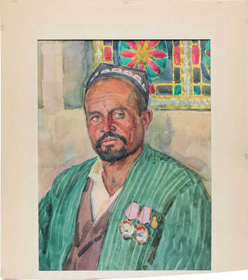 Лянглебен Моисей Вольфович. Эвехьявой Саидов Хахберды из колхоза «Пятилетка»